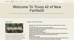 Desktop Screenshot of nftroop42.org