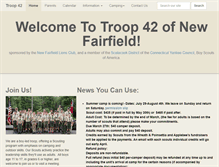 Tablet Screenshot of nftroop42.org